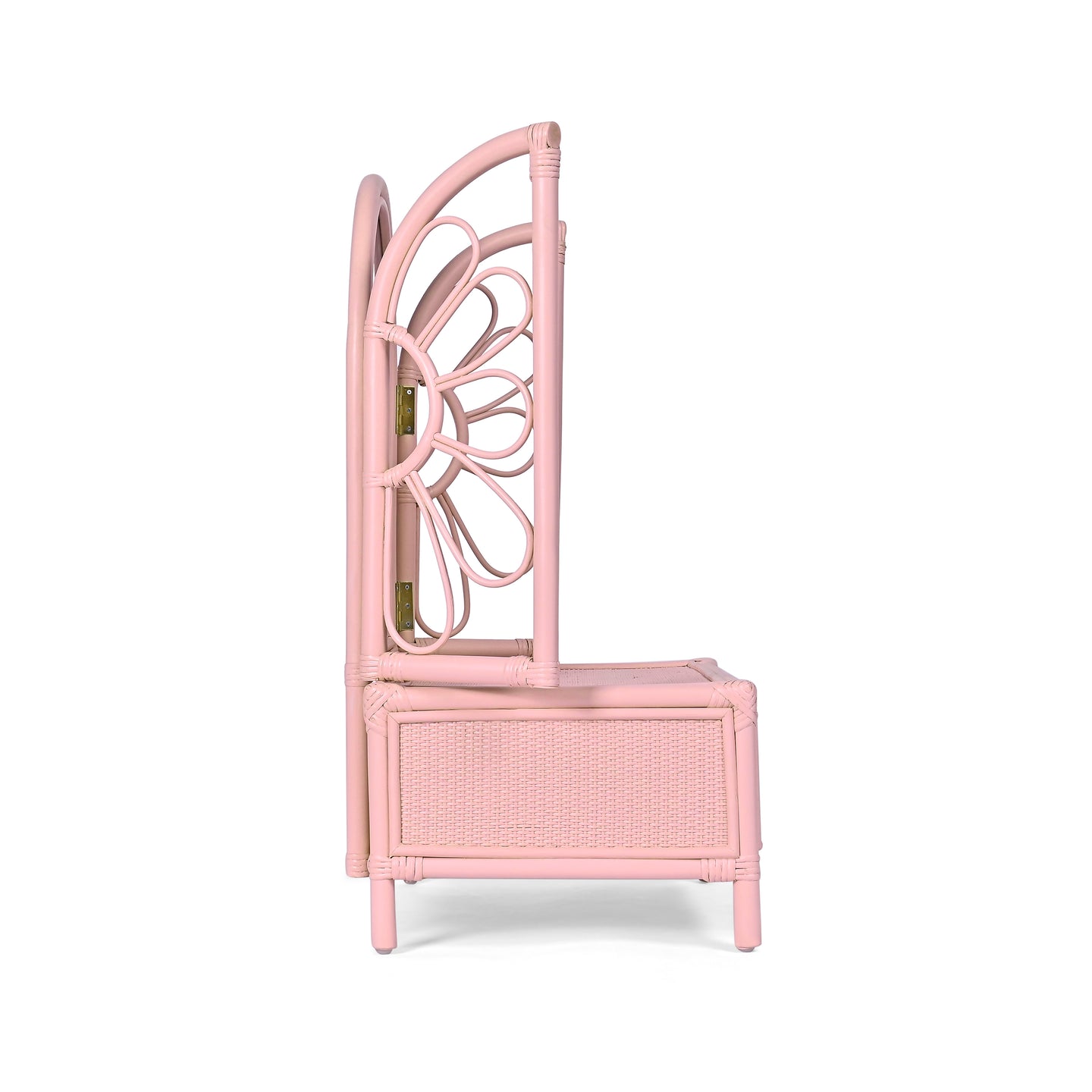 flower power vanity mirror